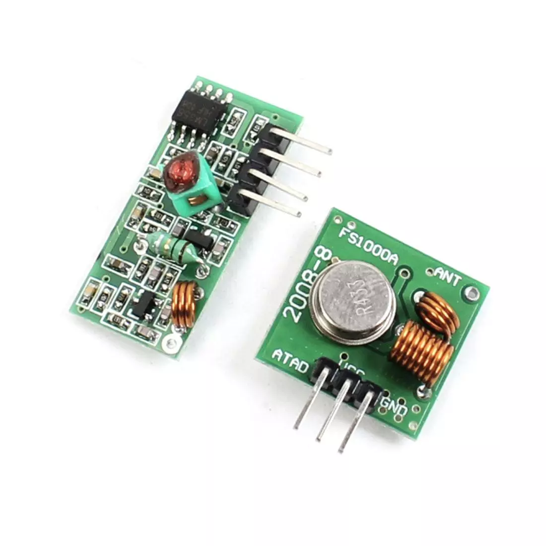 Rf Transmitter Receiver Module Mhz Wireless Link Kit For Arduino