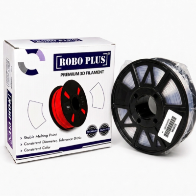ROBO PLUS  PLA+ 1.75mm 3D Printing Filament 1kg-Transparent