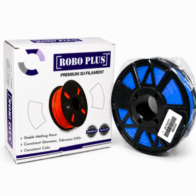ROBO PLUS  PLA+ 1.75mm 3D Printing Filament 1kg-Blue