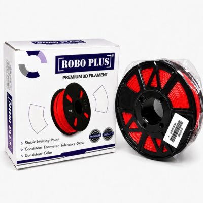 ROBO PLUS  PLA+ 1.75mm 3D Printing Filament 1kg-Scarlet Red