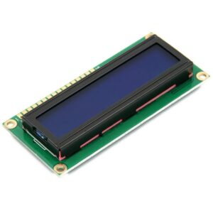 16×2 Character LCD Display With Blue Backlight
