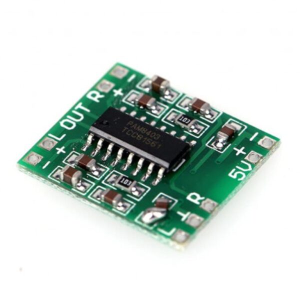 5V Two-channel Stereo Mini Class-D 3W+3W Audio Amplifier