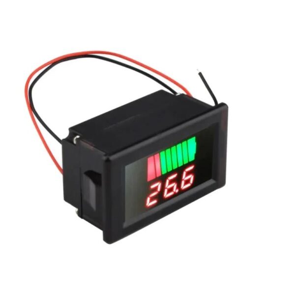 12V-60V DC Lead-Acid Digital Battery Capacity Indicator Charge Tester Voltmeter