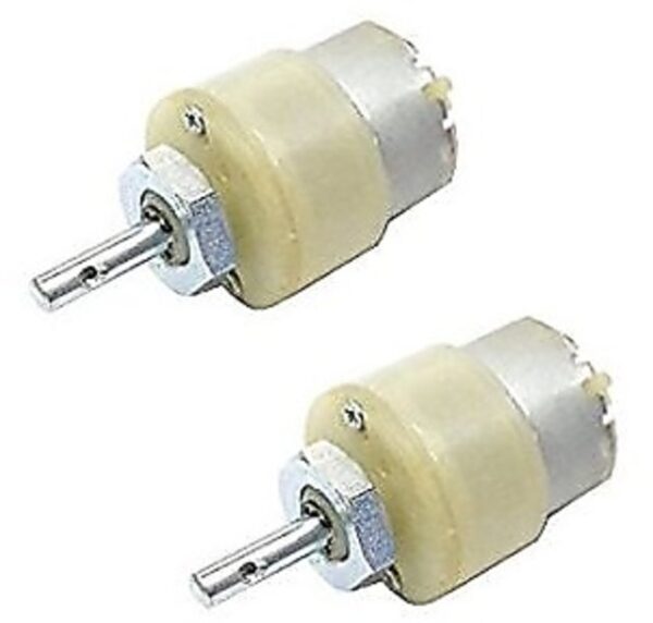 150 RPM - 12V Centre Shaft DC Geared Motor