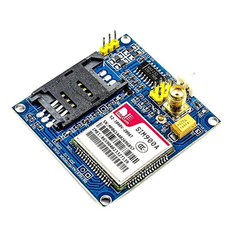 SIM900A Wireless GSM GPRS Module with Antenna - Robo Bazar | Online ...