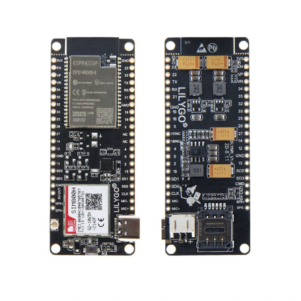 Ttgo T Call And Pmu Esp32 Sim800l Development Board With Axp192 Pmu Q166 Robo Bazar Online