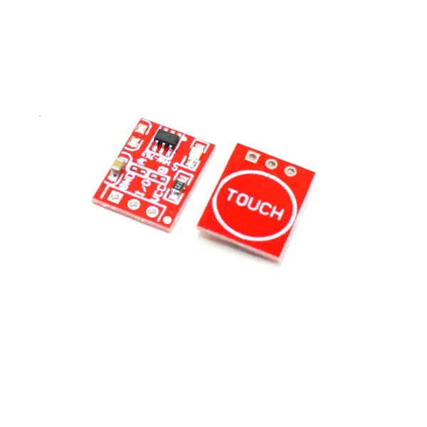1-Channel Capacitive Touch Sensor Module Red Color