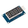 TM1637 4 Digits 7 Segment Led Display Module with Clock for Arduino