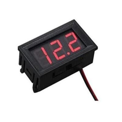 0.56inch 0-100V Three Wire LED Display Digital DC Voltmeter-RED