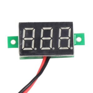 0.72 cm (0.28 Inch) 0-100V Three Wire DC Voltmeter