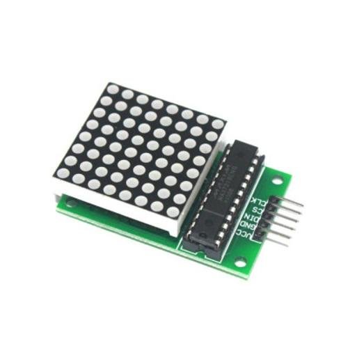 MAX7219 8x8 LED Dot Matrix Display Module - Robo Bazar