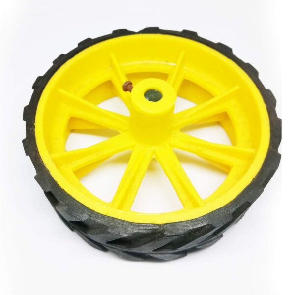 10cm x 4 cm Wheel for Robotics -8mm shaft size