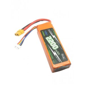 11.1V – 2200mAH – (Lithium Polymer) Lipo Rechargeable Battery – 30C