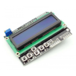 16x2 (1602) LCD Keypad Shield - Blue Backlight for Arduino