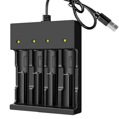 18650 Battery Charger, 4 Cell Battery Charger