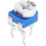 Resistance: 20,000 ohms (20K ohms) each Tolerance: ±10% (or specify the tolerance if different) Mounting: Vertical (Through Hole) Adjustment Interface: Slot or screw head for easy adjustments 20K ohm vertical preset variable resistor pack of 5pcs