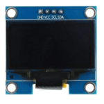 2.44 cm (0.96 Inch) I2C/IIC 128x64 OLED Display Module 4 Pin - Blue Color