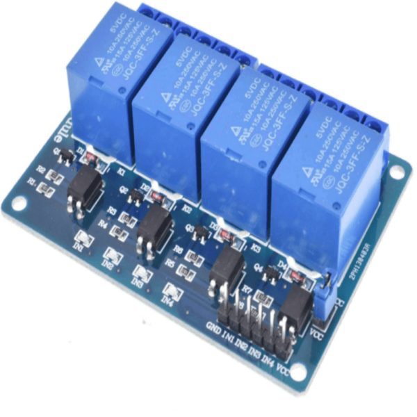 4 Channel Isolated 5V 10A Relay Module opto coupler For Arduino PIC AVR DSP ARM