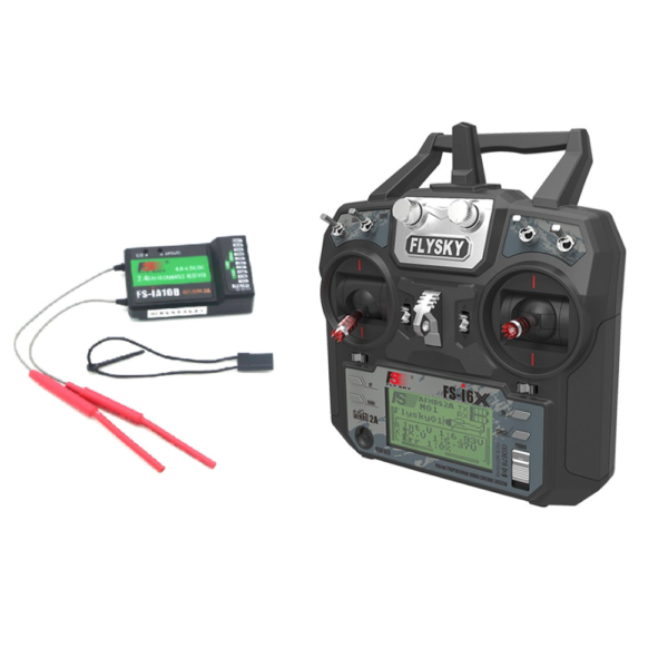 Fly Sky FS-i6X 2.4GHz 6CH AFHDS 2A RC Transmitter With FS-iA10B 2.4GHz 10CH Receiver