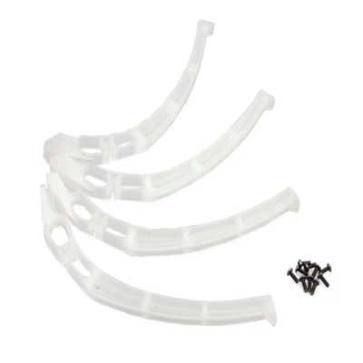 High Landing Gear For F450 F550 SK480 Frame (White)