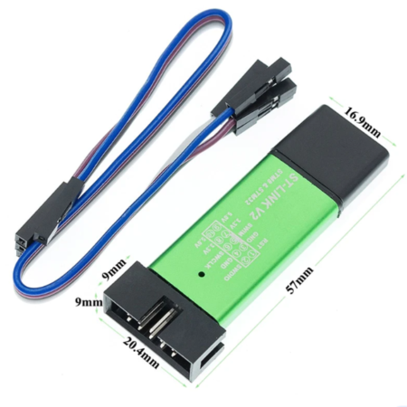 ST Link V2 Programmer For STM8 and STM32 - Robo Bazar | Online ...