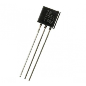 2N5551 NPN General Purpose Amplifier Transistor 160V 600mA TO-92 Package (Pack Of 5)