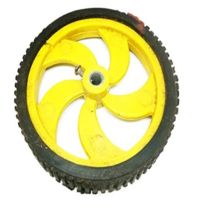 7 x 1.5 CM Robot Wheels (tyres) for 6 mm shaft Geared DC motor