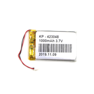 KP: 423048 1000mah 3.7v Lipo Battery – Single Cell Lithium Polymer Battery