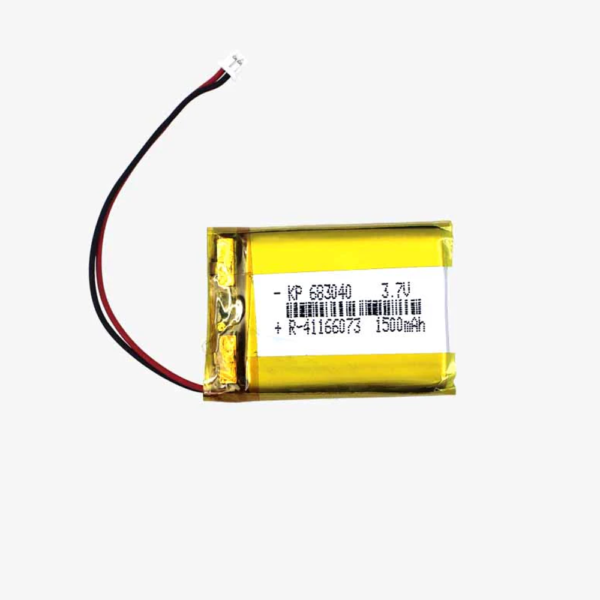 3.7V 1500mAH (Lithium Polymer) Lipo Rechargeable Battery Model KP-523450