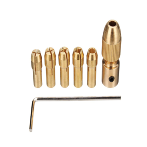Shank Metal Drill Chuck Collet Bits Rotary with Screw, 0.5-3 mm for RS-775 motor