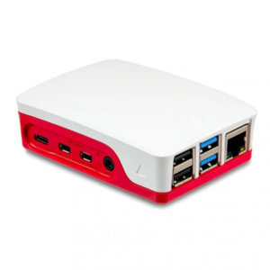 Raspberry Pi 4 Case Enclosure Official Red & White