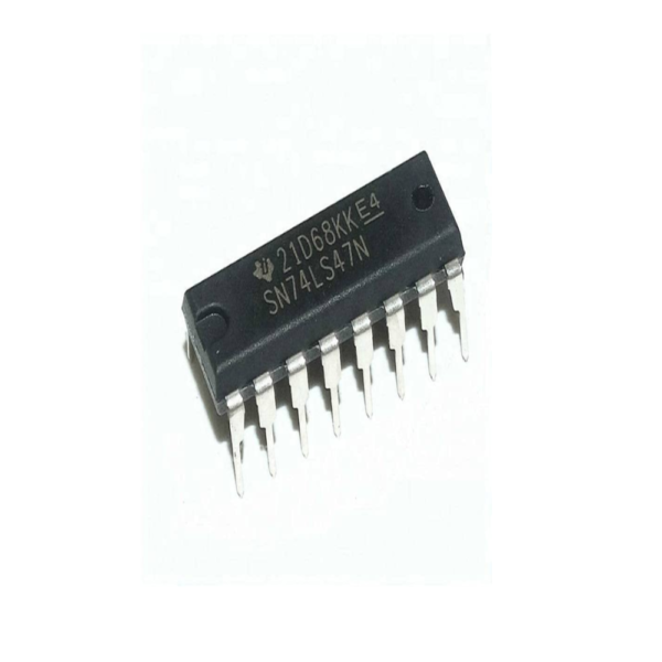 SN74LS47N BCD to 7-Segment Decoder/Driver IC (7447 IC) DIP-16 Package
