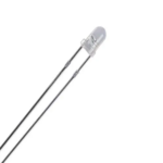 3 mm DIP Led White - 25 Pcs.