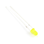 3 mm DIP Led Yellow- 25 Pcs.