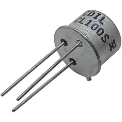 CL100 NPN Medium Power Transistor 50V 1A TO-39 Metal Package