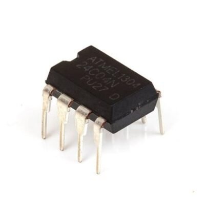 24C04 4K bit Serial I2C Bus EEPROM IC DIP-8 Package (Pack Of 5)