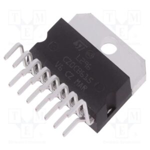 L296, 1-Channel, Step Down DC-DC Converter, Adjustable 15-Pin