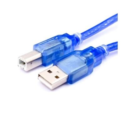 USB 2.0 A-B Male Printer Cable 0.3m