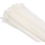 Nylon Cable Zip Ties 250 mm White (Pack Of 100pcs)