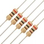 2.2 Mega ohm Resistor - 1/4 Watt (Pack Of 100)