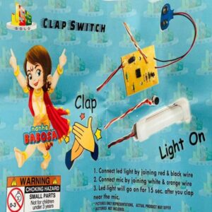 DIY – Clap Switch Electricity Kit – Tested & Verified (Educational projects and learning DIY kit)