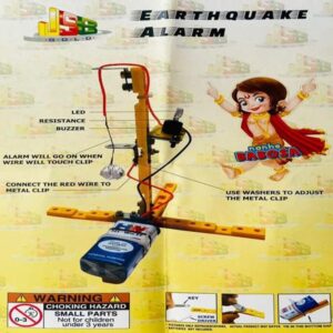 DIY – Earthquake Alarm Kit – Tested & Verified (Educational projects and learning DIY kit)