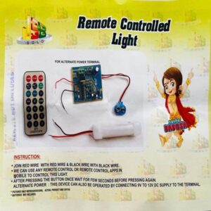 DIY – Remote Controlled Light Electricity Kit – Tested & Verified (Educational projects and learning DIY kit)