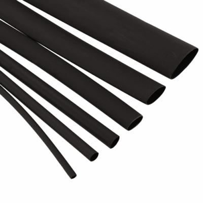 Heat Shrink Sleeve 8mm Black 1meter Industrial Grade WOER (HST)