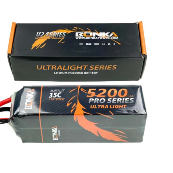 BONKA 5200mAh 35C 3S LiPo Battery
