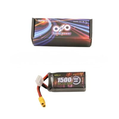 DUPU 3S 11.1V  1500 mAh LiPo Battery Pack 45C