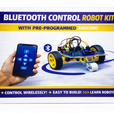 DIY Bluetooth Controlled Car Kit with Arduino (Pre-Programmed)