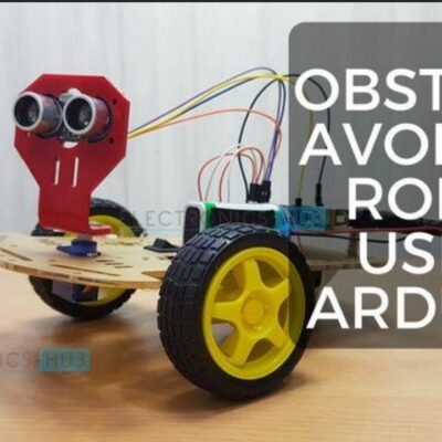DIY Obstacle Avoiding Robot Kit using Arduino UNO (Pre-Programmed)