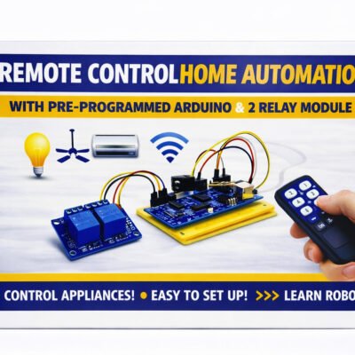 DIY Remote Control Home Automation with Arduino (Pre-Programmed)