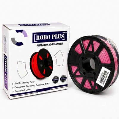 ROBO PLUS  PLA+ 1.75mm 3D Printing Filament 1kg-Bubblegum Pink